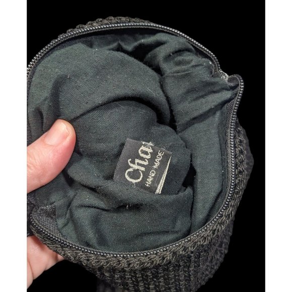 Chateau Boho Crochet And Beaded Crossbody Bag With Fringe - Picture 5 of 12